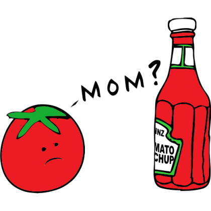 A Tragic Tomato Tale Baby One-Piece, Toddler T-Shirt 